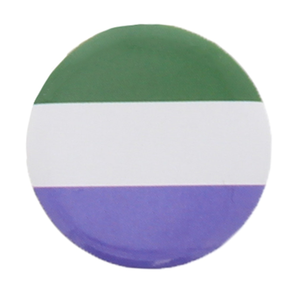 Zac's Alter Ego - Genderqueer Equality Flag Badge/button - Multicolours